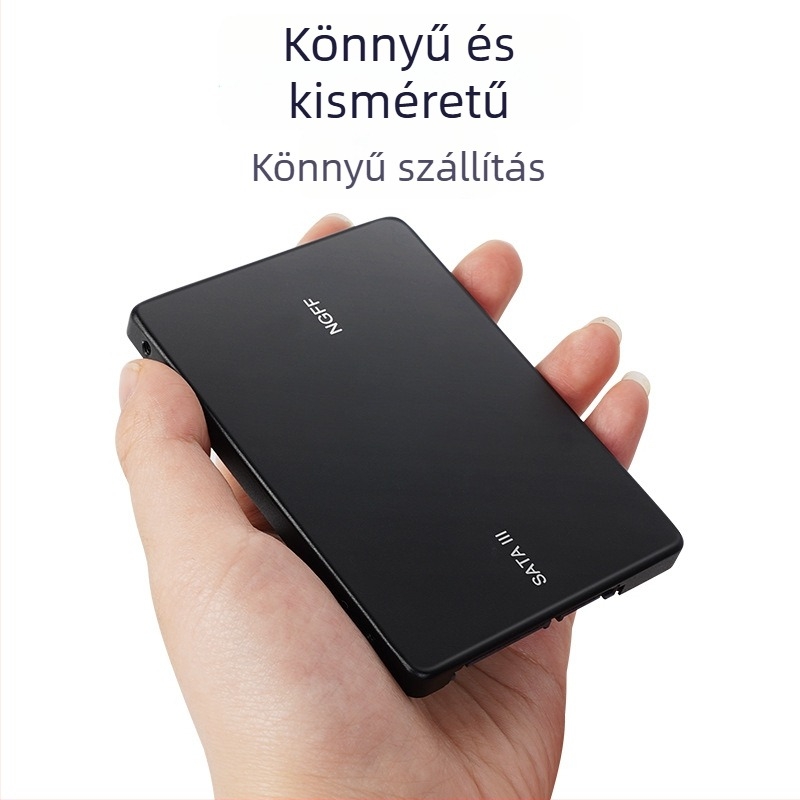 M.2 NGFF–SATA SSD tok, N6, alumínium ötvözet, akár 2TB, SATA 3.0, 6Gbps