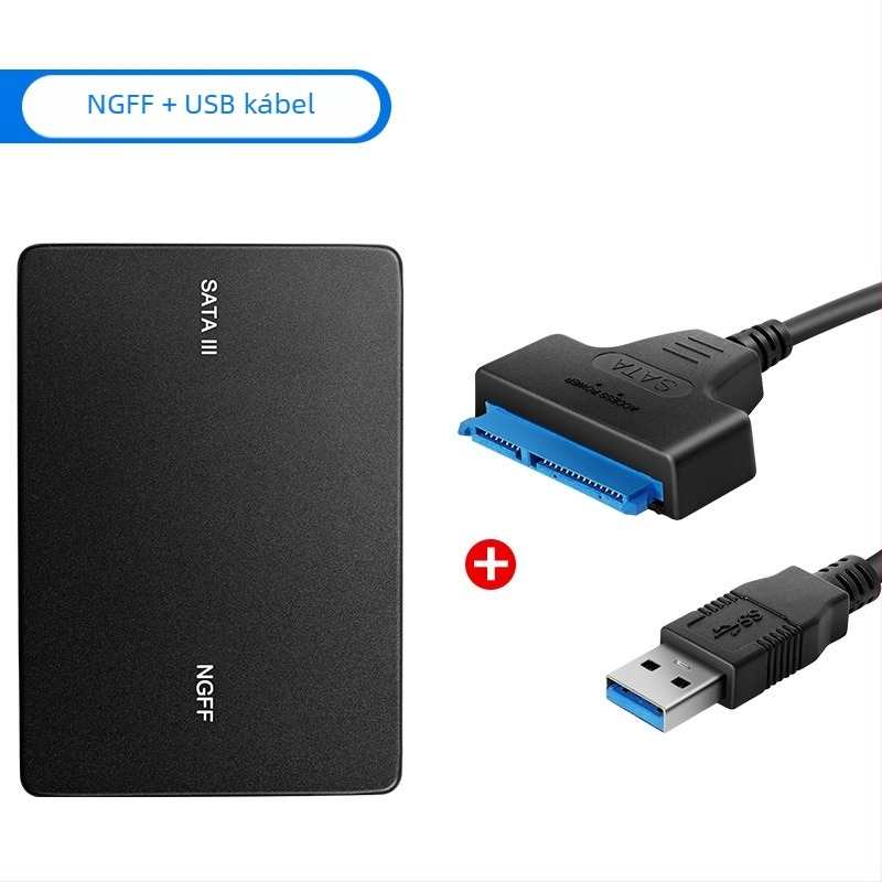 M.2 NGFF–SATA SSD tok, N6, alumínium ötvözet, akár 2TB, SATA 3.0, 6Gbps