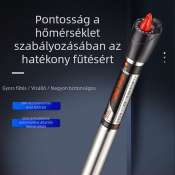 Akvarisztikus fűtőkar – mini, ultra rövid, automata hőmérséklet-szabályozás, robbanásbiztos, márka Unique, teljesítmény: más, anyag: más