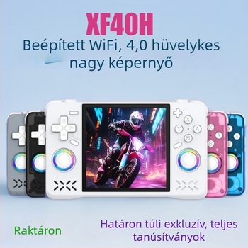 Hordozható konzol nyílt forráskódú rendszerrel és Wi‑Fi-vel online PSP/GBA játékokhoz, 64GB/128GB