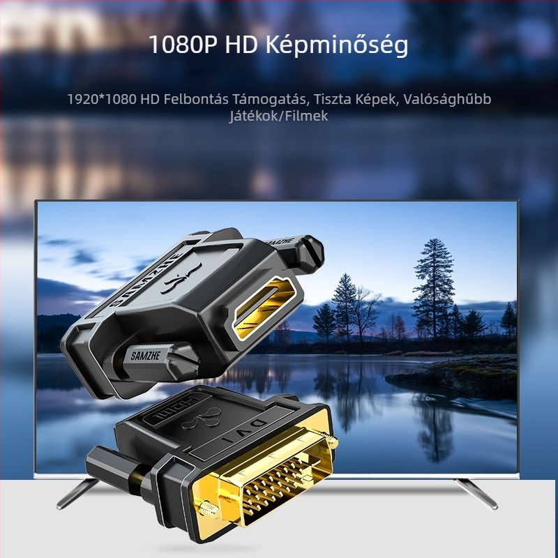 SAMZHE DVI–HDMI adapter PC-hez – DVI–HDMI konverterkábel, modellek ZH-320/330/333/310 és SZ-32/34