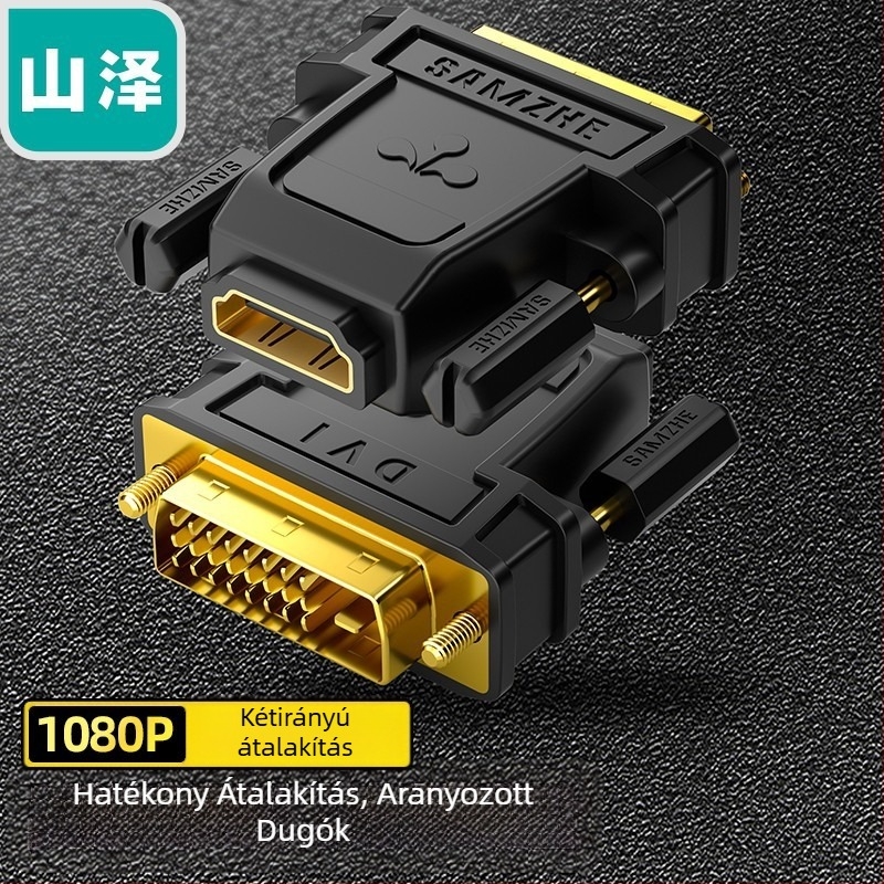 SAMZHE DVI–HDMI adapter PC-hez – DVI–HDMI konverterkábel, modellek ZH-320/330/333/310 és SZ-32/34