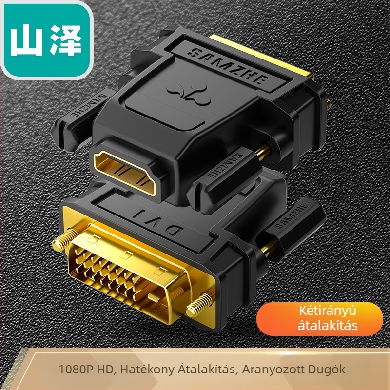 SAMZHE DVI–HDMI adapter PC-hez – DVI–HDMI konverterkábel, modellek ZH-320/330/333/310 és SZ-32/34