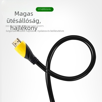HDMI-kábel nagyfelbontású videóhoz, egy HDMI-csatlakozás