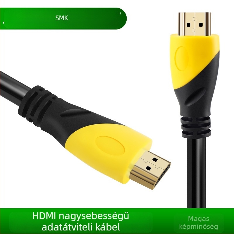 HDMI-kábel nagyfelbontású videóhoz, egy HDMI-csatlakozás