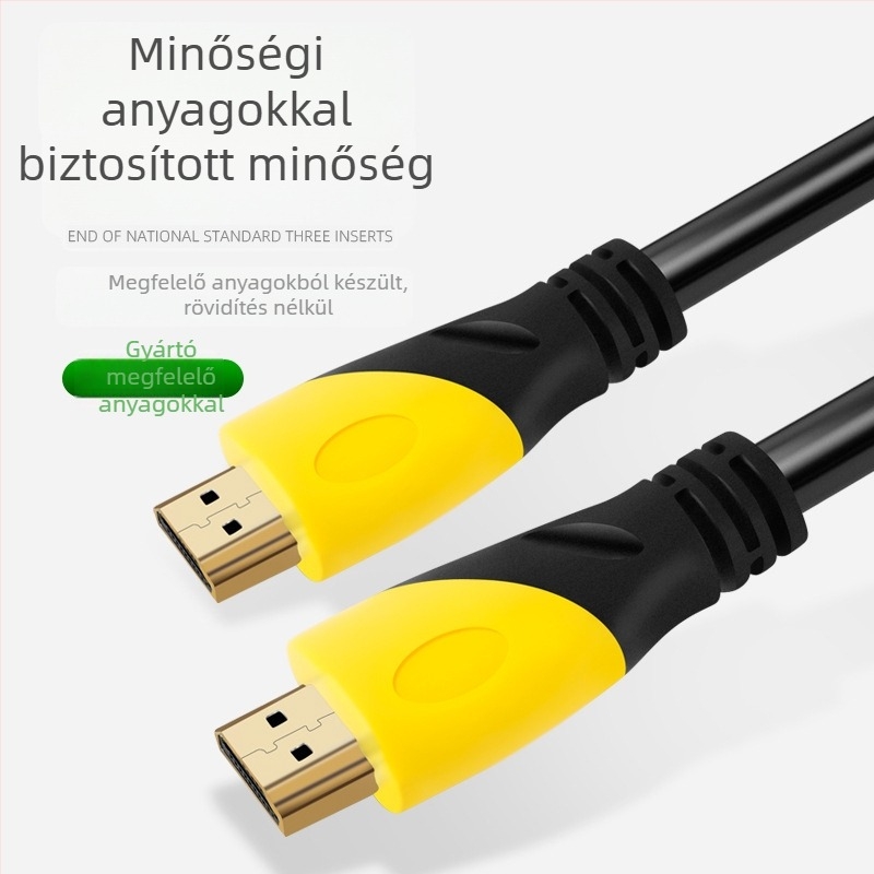 HDMI-kábel nagyfelbontású videóhoz, egy HDMI-csatlakozás