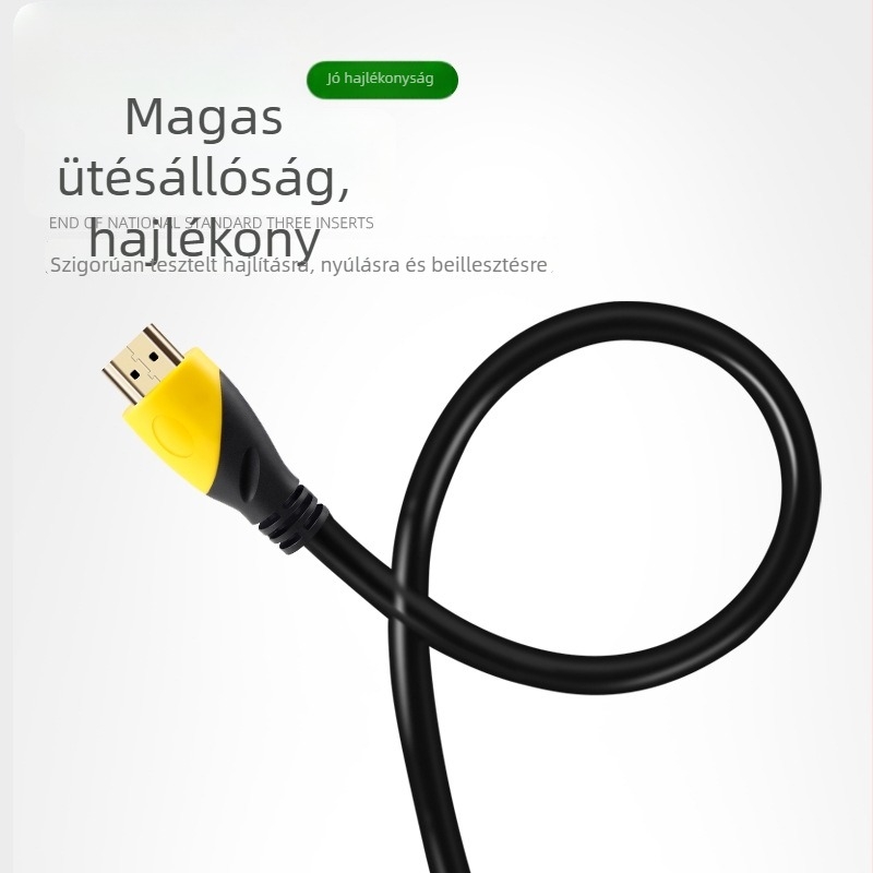 HDMI-kábel nagyfelbontású videóhoz, egy HDMI-csatlakozás
