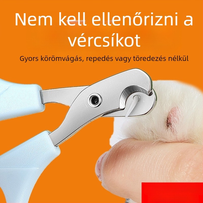 Macskáknak készült körkörös körömvágó olló – könnyen használható kezdőknek