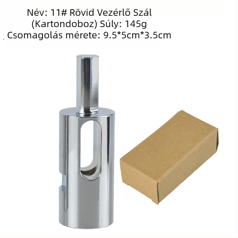 Háromszög alakú markolatú acélsodrony csomózó, No.9 és No.11, tömeg 146 g, elektroplatírozott bevonattal