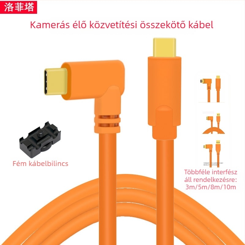 USB 3.0 kamera-kábel számítógéphez – Canon/Nikon, HD adatátvitel online felvételhez és Sony élő közvetítéshez