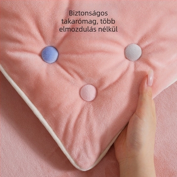 Paplan rögzítő plüss béléssel – bőrbarát, csúszásmentes, láthatatlan dizájn, testre szabható – Many houses