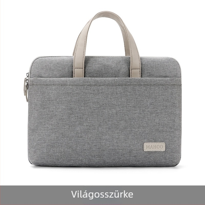 MAHOO laptop táska, vízálló és ultrakönnyű, Oxford anyag, nylon bélés, egyszerű dizájn