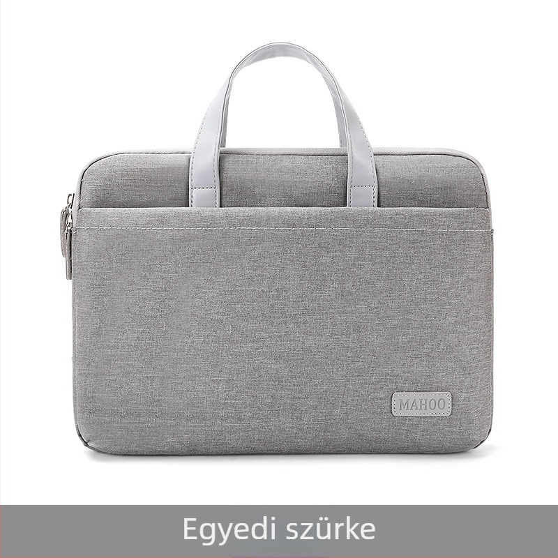 MAHOO laptop táska, vízálló és ultrakönnyű, Oxford anyag, nylon bélés, egyszerű dizájn