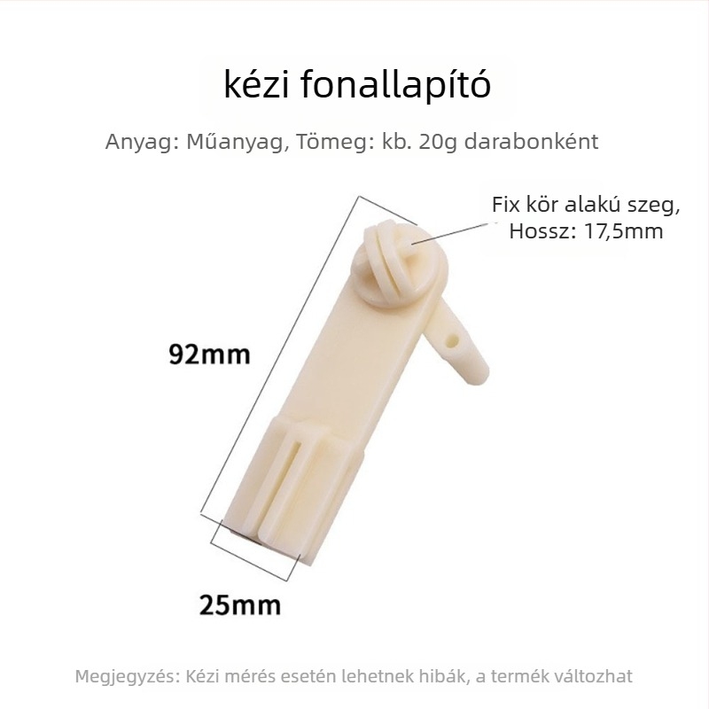 Kézi hajtású bobin tekerő készlet tekerőasztallal és tároló dobozzal keresztszemes fonalakhoz