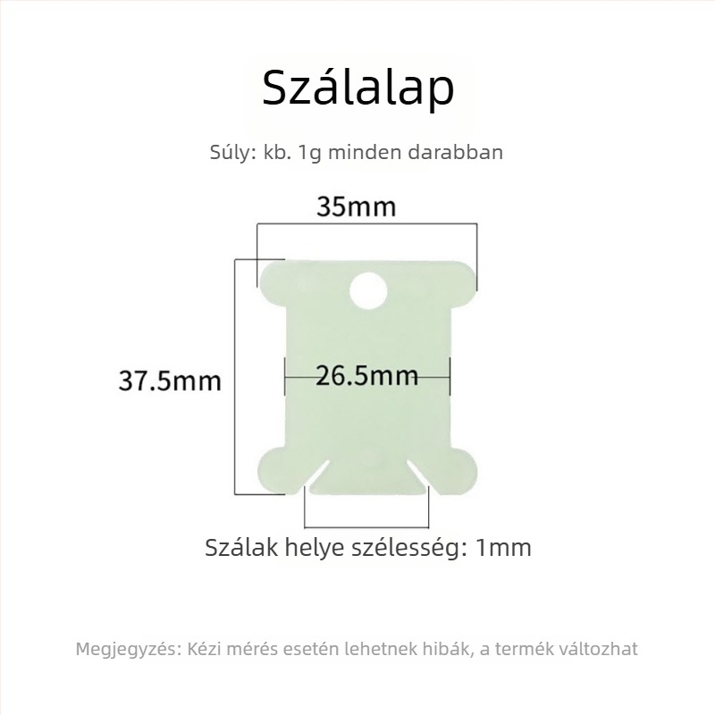 Kézi hajtású bobin tekerő készlet tekerőasztallal és tároló dobozzal keresztszemes fonalakhoz