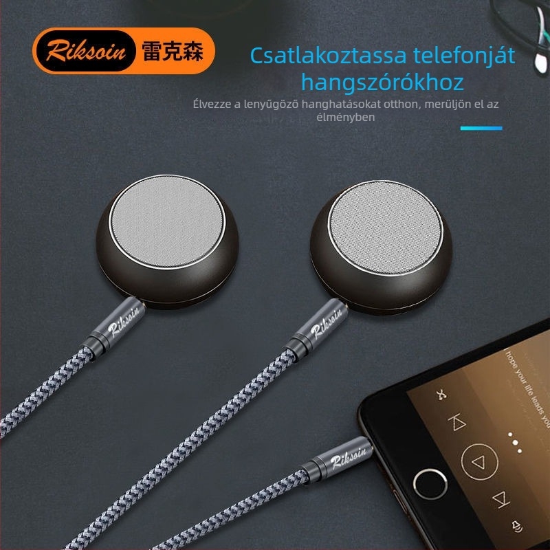 3.5 mm-es audio osztó kábel, 1–2/3 kimenet, aranyozott, oxigéntől mentes réz, általános felhasználásra, CCC