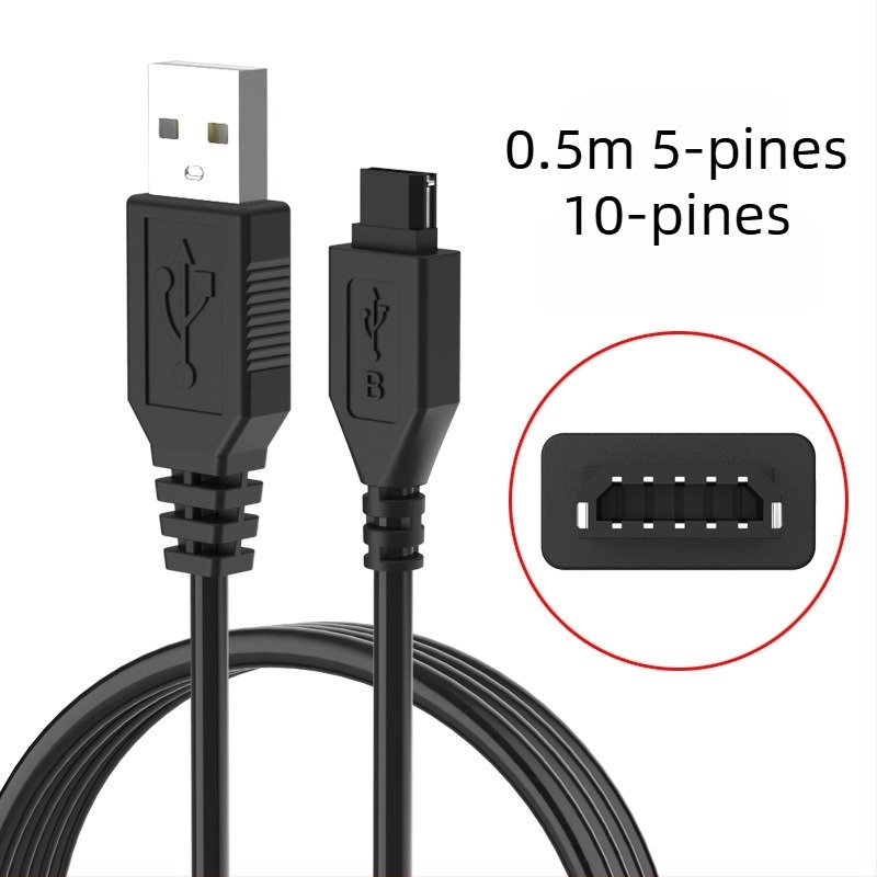 Huixin jármű ETC tápkábel 10-pin/12-pin csatlakozóval, USB interfész, OEM
