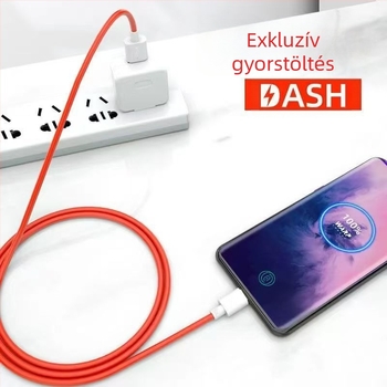 OnePlus 12 USB-C töltőkábel, 100W gyors töltés, Type-C kábel, hossz 1–2 m