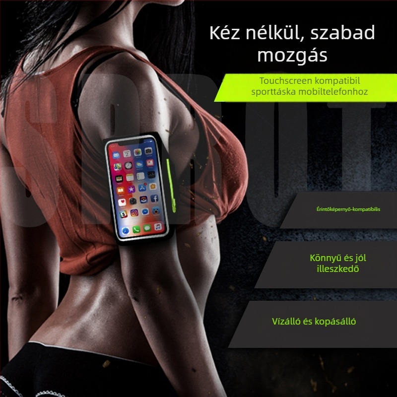 Kültéri sportokhoz karos táska – LBZ nejlon, ultra könnyű, anti-lopás