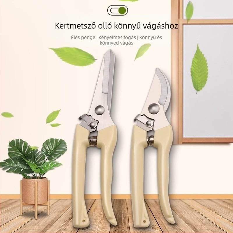 Ágvágó metszőolló, kertészeti olló ágakhoz, gyümölcsfákhoz és szőlőhöz (Márka: Más)