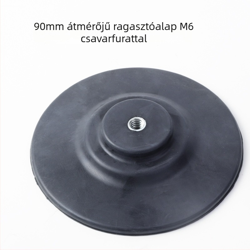 Autótelefon-tartó gumírozott ragasztó alapú és golyófejű csuklóval a görbült műszerfalhoz