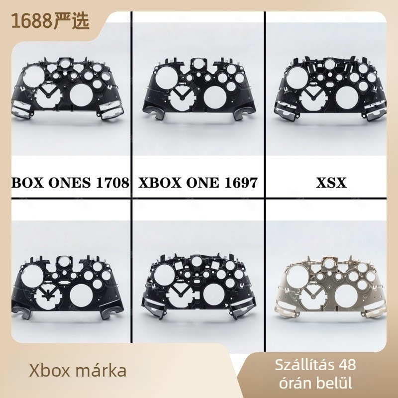 Xbox Elite vezérlő középső váza Gen 1–2, beépített középső tartóval, kompatibilis az Xbox Series-szel
