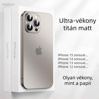 Murdinger iPhone 15 hátlapi tok – TPU, matt felület, ütésálló