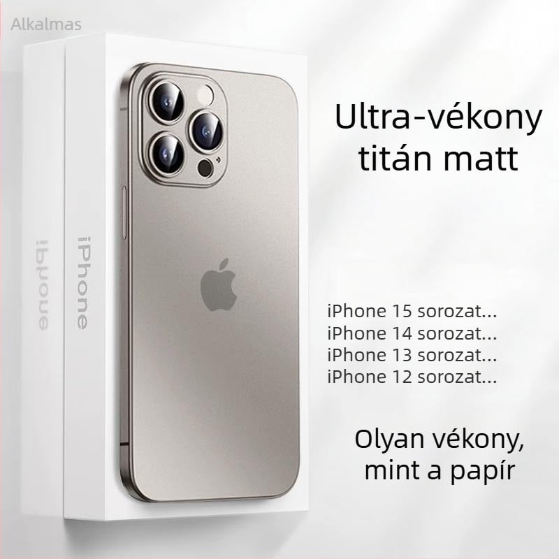 Murdinger iPhone 15 hátlapi tok – TPU, matt felület, ütésálló