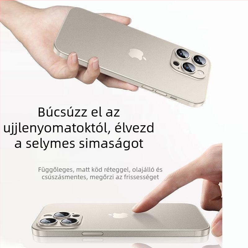 Murdinger iPhone 15 hátlapi tok – TPU, matt felület, ütésálló