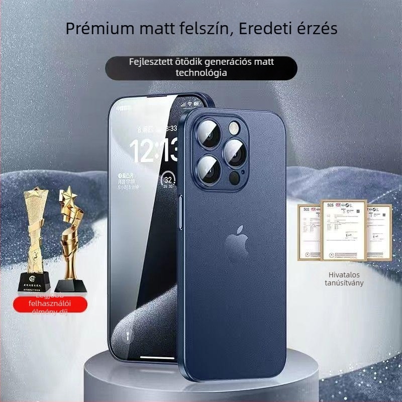 Murdinger iPhone 15 hátlapi tok – TPU, matt felület, ütésálló
