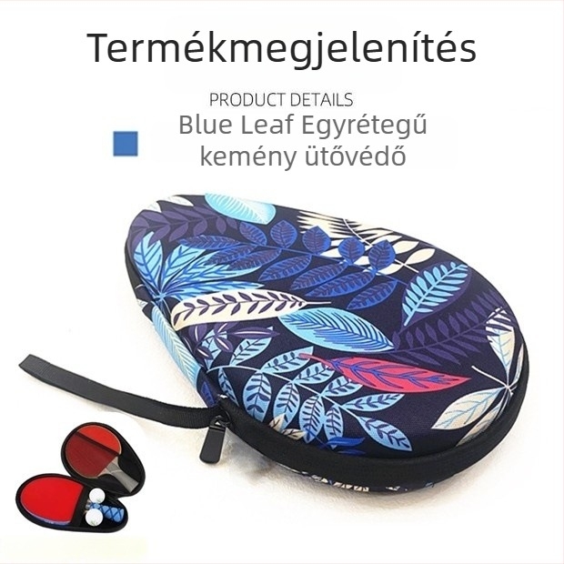 Asztalitenisz ütő táska - kétszintes felújított változat, Xili márka, Oxford anyag, logóval, asztaliteniszhez