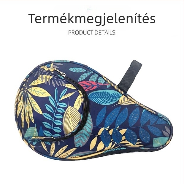 Asztalitenisz ütő táska - kétszintes felújított változat, Xili márka, Oxford anyag, logóval, asztaliteniszhez