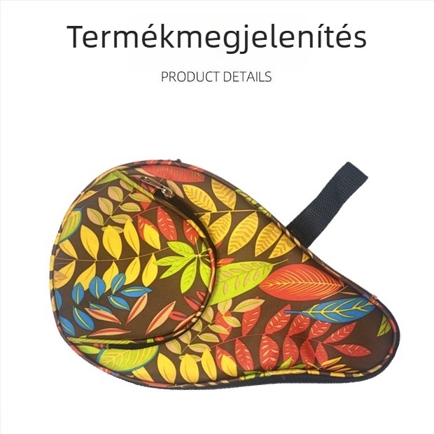 Asztalitenisz ütő táska - kétszintes felújított változat, Xili márka, Oxford anyag, logóval, asztaliteniszhez