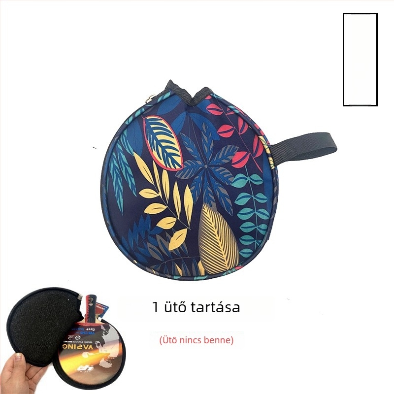 Asztalitenisz ütő táska - kétszintes felújított változat, Xili márka, Oxford anyag, logóval, asztaliteniszhez