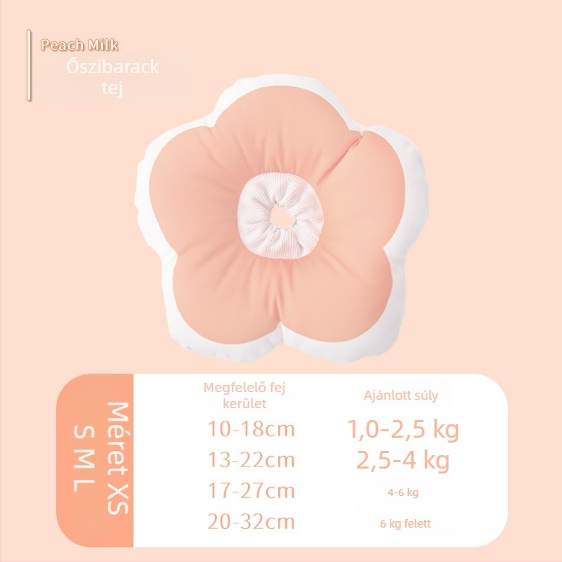 Puhább Elizabeth-kollár macskáknak és kutyáknak – anti nyalogatás, gyógyító nyakörv