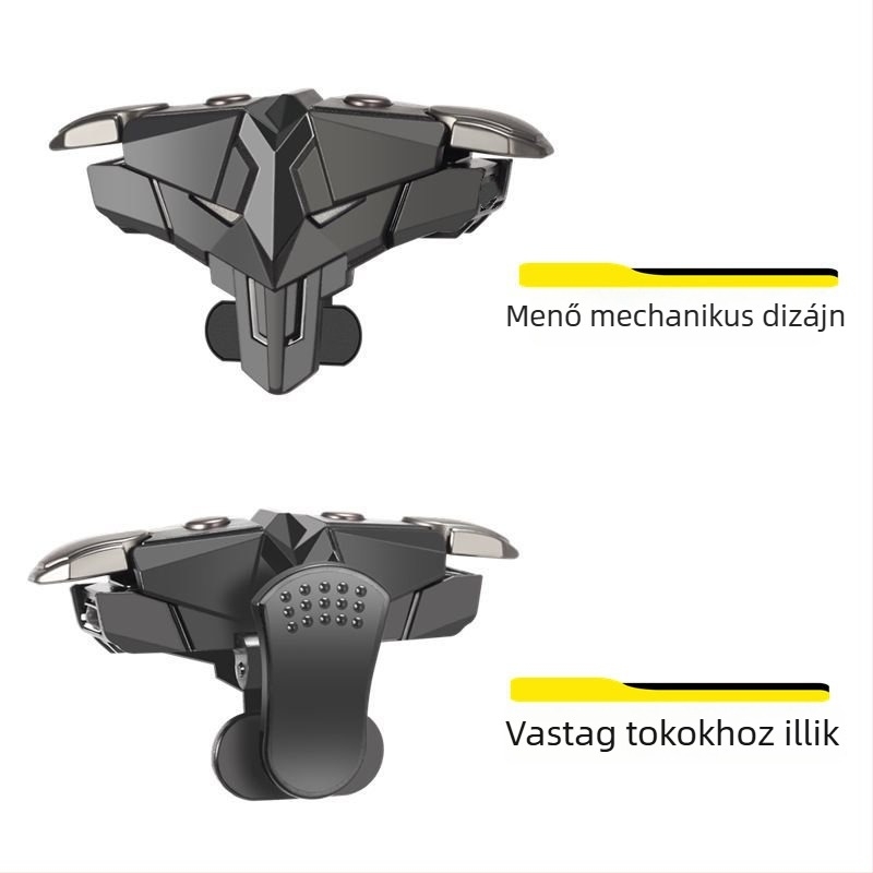 Vezeték nélküli mobil játékvezérlő ABS+ötvözet anyagból, erővisszacsatolás, univerzális Android és iPhone-hoz, modell Z4