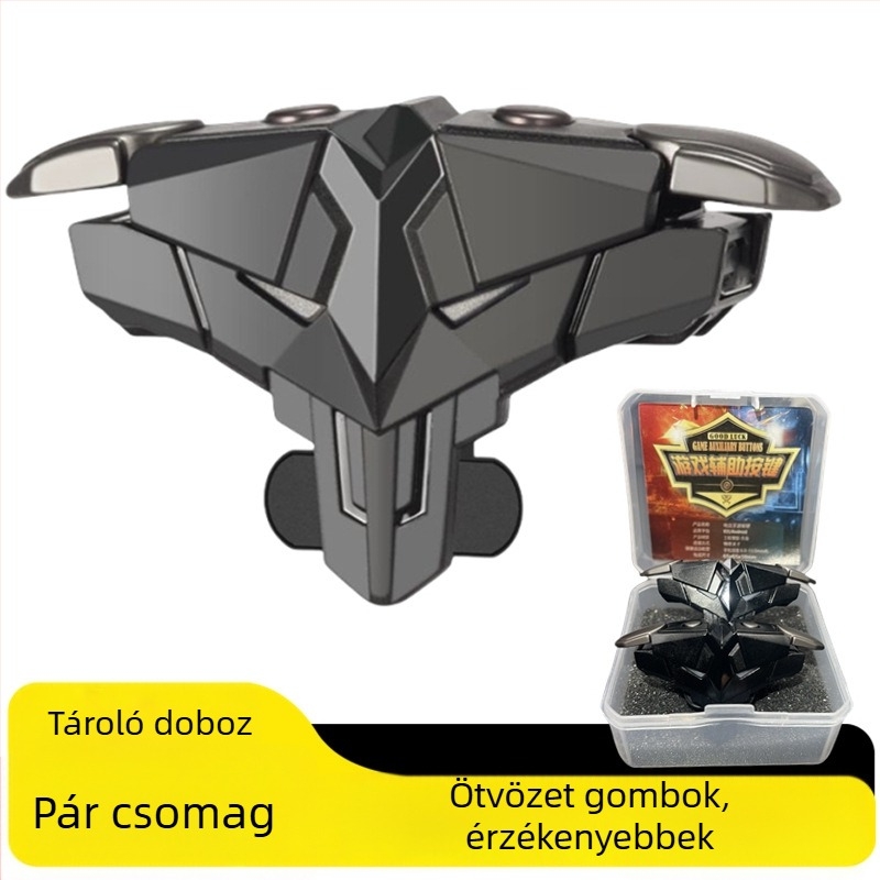 Vezeték nélküli mobil játékvezérlő ABS+ötvözet anyagból, erővisszacsatolás, univerzális Android és iPhone-hoz, modell Z4