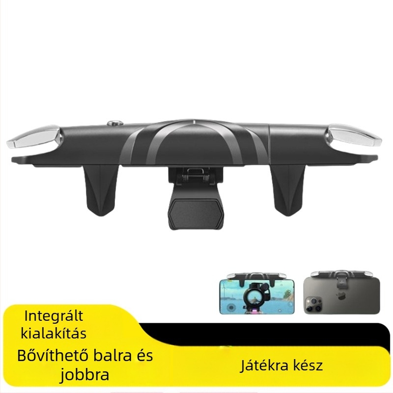 Vezeték nélküli mobil játékvezérlő ABS+ötvözet anyagból, erővisszacsatolás, univerzális Android és iPhone-hoz, modell Z4