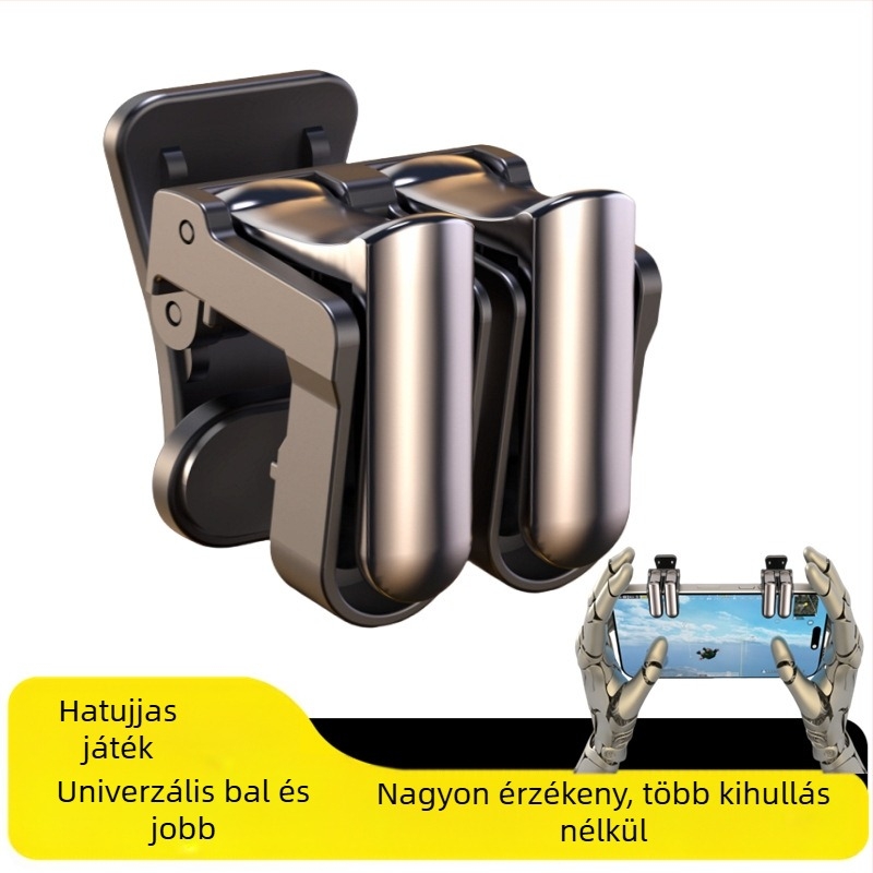 Vezeték nélküli mobil játékvezérlő ABS+ötvözet anyagból, erővisszacsatolás, univerzális Android és iPhone-hoz, modell Z4