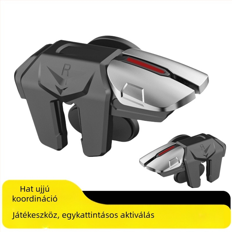 Vezeték nélküli mobil játékvezérlő ABS+ötvözet anyagból, erővisszacsatolás, univerzális Android és iPhone-hoz, modell Z4