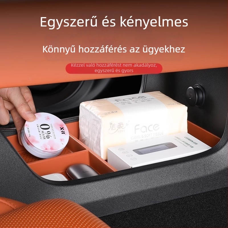 Szilikon középkonzol tárolómat Li Auto L6/L7/L8/L9-hez – alsó tárolórekesz, testreszabható, magánmárka elérhető