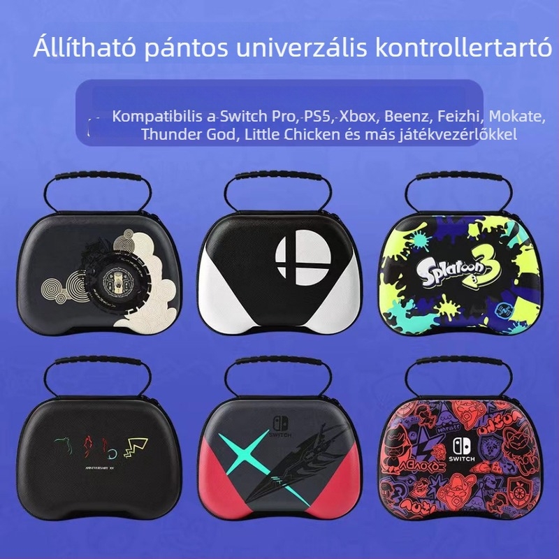PS5 Tároló táska — EVA anyag, hordozható kialakítás, 110 g, Hua yaoyang