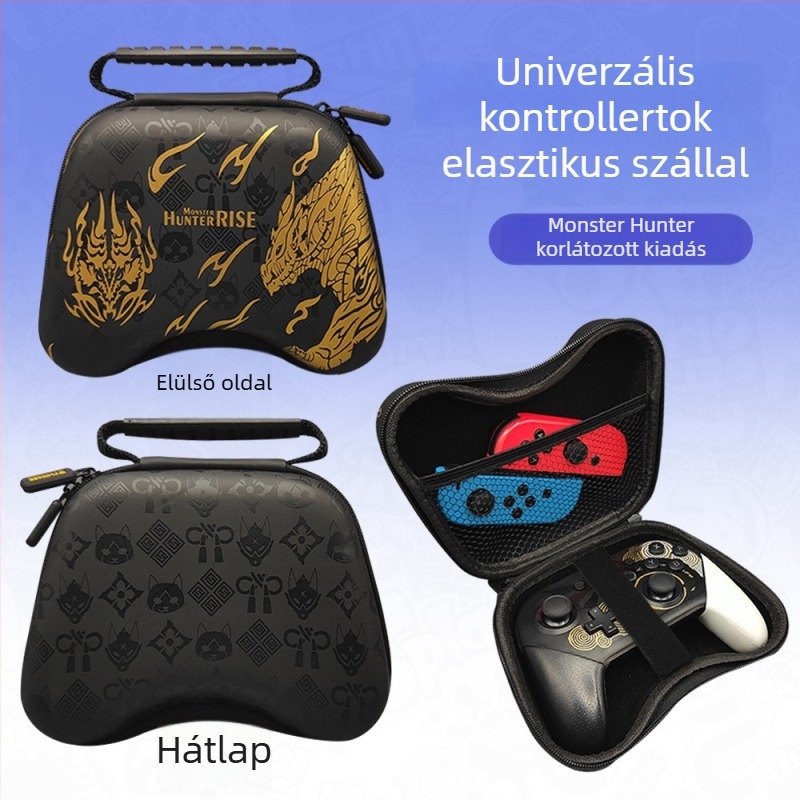 PS5 Tároló táska — EVA anyag, hordozható kialakítás, 110 g, Hua yaoyang