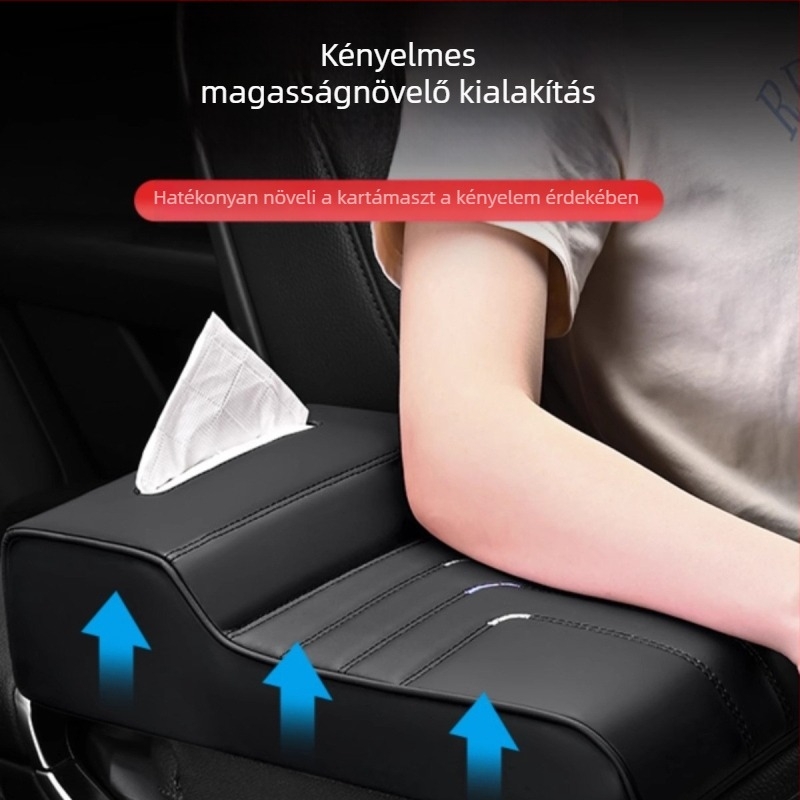 T-alakú többfunkciós kartámasz emelő párna — Mesterséges bőr, City Flag márka, univerzális modellhez, Zhejiang eredet