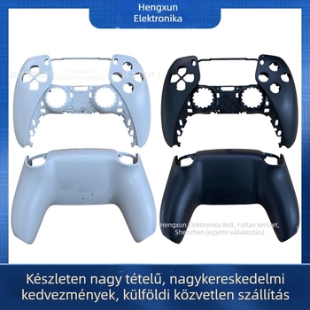 PS5 kontrollertok – felső és alsó burkolat, kompatibilis a PS5 gamepadhez, új, tartalmazza a burkolatot