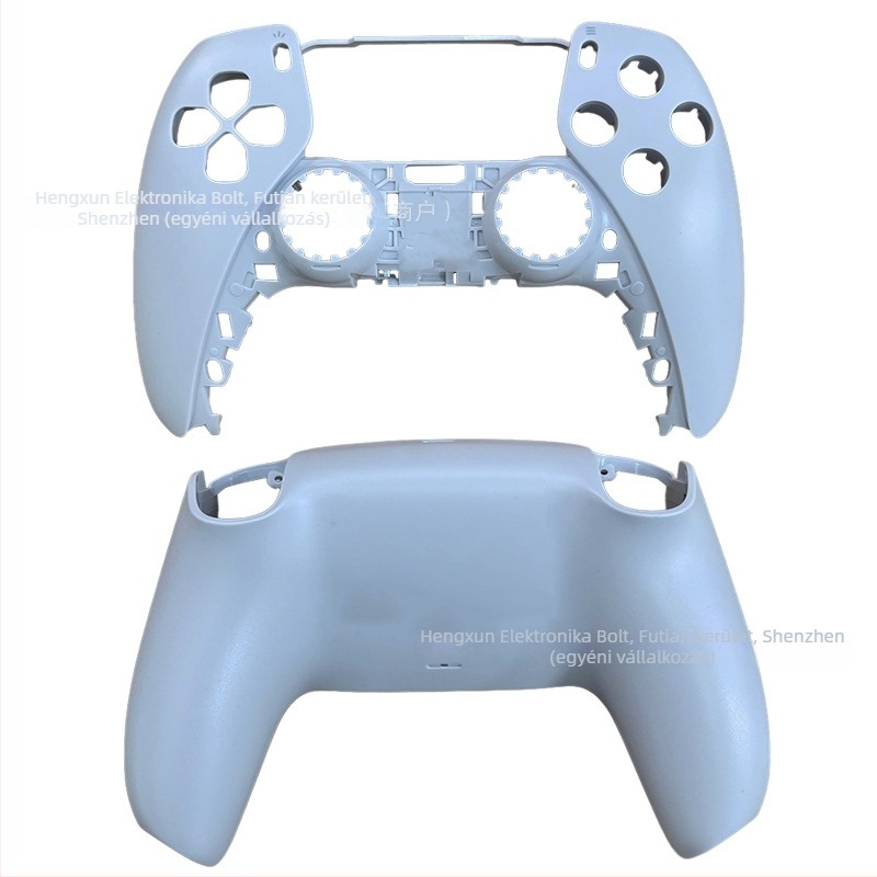 PS5 kontrollertok – felső és alsó burkolat, kompatibilis a PS5 gamepadhez, új, tartalmazza a burkolatot