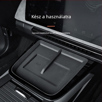Középkonzol tároló doboz, modell Z1, anyag TPE, ragasztóval történő szerelés.
