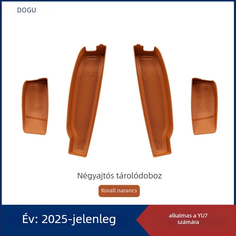Yu7 négyajtós autó belső tároló csúszásmentes matrac, műanyag, 300 g, testreszabható