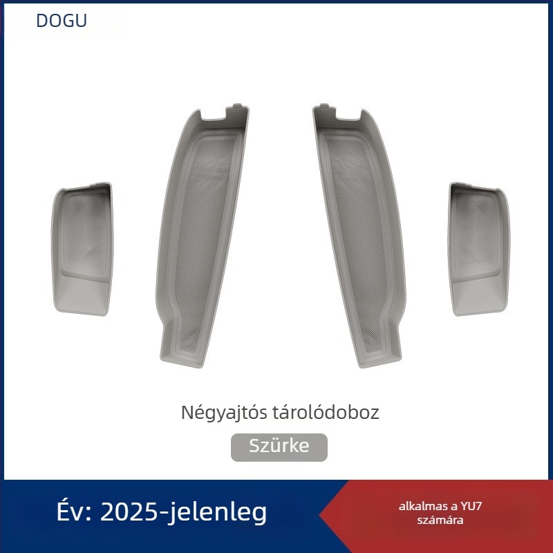 Yu7 négyajtós autó belső tároló csúszásmentes matrac, műanyag, 300 g, testreszabható
