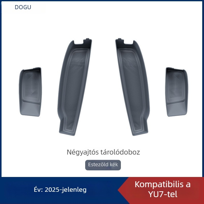 Yu7 négyajtós autó belső tároló csúszásmentes matrac, műanyag, 300 g, testreszabható